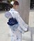 ワンピでも着れる2WAY浴衣