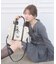 フリルキャンバスキラキラバッグ