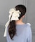 ボリュームリボンヘアクリップ