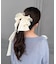 ボリュームリボンヘアクリップ