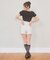 ベルトセットハイウエストショートパンツ