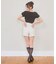 ベルトセットハイウエストショートパンツ