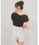 ベルトセットハイウエストショートパンツ
