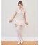 リボンレイヤードライク半袖トップス