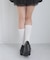 取り外しリボンクロスローファー