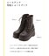 レースアップ厚底ショートブーツ