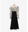 ウエストきゅっとフリルワンピース