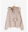 キラキラダブルジップニットパーカー
