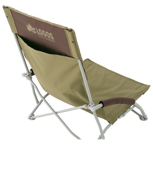 LOGOS Life ハイバックあぐらチェア プラス（ブラウン）｜ロゴス