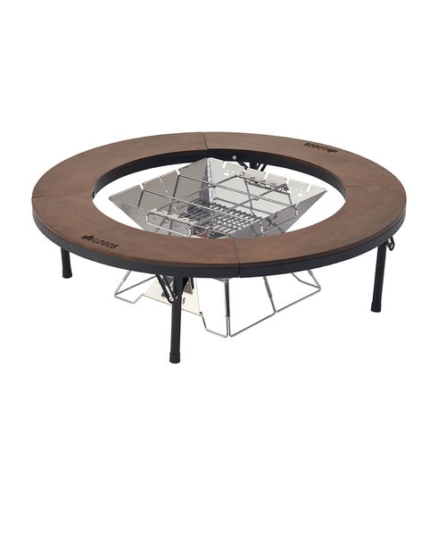 アイアンウッド囲炉裏サークルテーブルL｜ロゴスショップの通販｜&mall