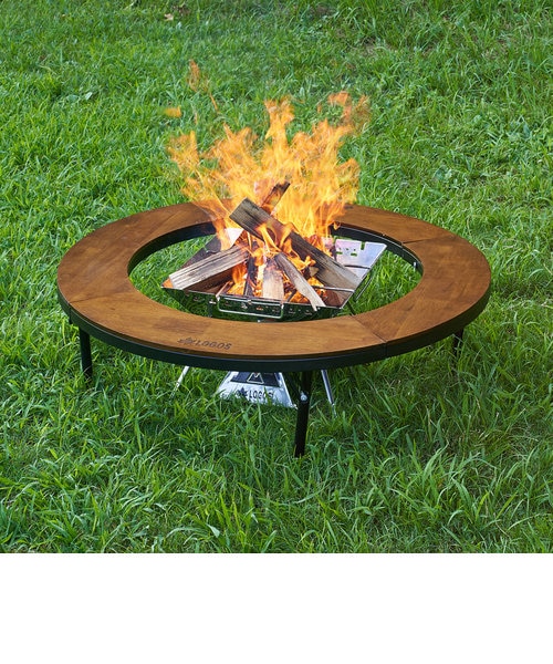 アイアンウッド囲炉裏サークルテーブルL｜ロゴスショップの通販｜&mall