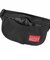 Nylon Messenger Bag JR Flap Zipper Pocket