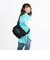 Nylon Messenger Bag JR Flap Zipper Pocket 3D Embroidery Neon