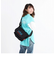 Nylon Messenger Bag JR Flap Zipper Pocket 3D Embroidery Neon