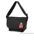 Nylon Messenger Bag JR Flap Zipper Pocket Coca-Cola