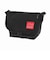 Nylon Messenger Bag JR Flap Zipper Pocket Lauren Martin