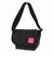 Nylon Messenger Bag JR Flap Zipper Pocket Lauren Martin