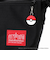 Nylon Messenger Bag JR Flap Zipper Pocket Pokemon Kabigon