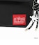 NYLON MESSENGER BAG BACK POCKET W/ DIVIDER MAGNET / MICKEY / 26