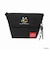 NYLON MESSENGER BAG BACK POCKET W/ DIVIDER MAGNET / MICKEY / 26