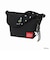 NYLON MESSENGER BAG BACK POCKET W/ DIVIDER MAGNET / MICKEY / 26