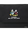 NYLON MESSENGER BAG BACK POCKET W/ DIVIDER MAGNET / MICKEY / 26