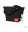 NYLON MESSENGER BAG BACK POCKET W/ DIVIDER MAGNET / MICKEY / 26