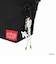 NYLON MESSENGER BAG BACK POCKET W/ DIVIDER MAGNET / MICKEY / 26