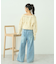 タックホックデニムパンツ