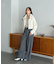 タックホックデニムパンツ
