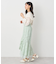 チュールレイヤードレースマーメイドスカート