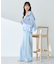 セルフカットワイドデニムパンツ