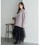 シャイニーベロアチュニック