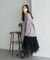 シャイニーベロアチュニック