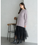 シャイニーベロアチュニック