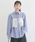 SET2点 ロングシャツ+リボンビスチェ