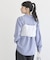 SET2点 ロングシャツ+リボンビスチェ