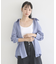 SET2点 ロングシャツ+リボンビスチェ