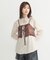 SET2点 ロングシャツ+リボンビスチェ