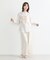 SET2点 ロングシャツ+リボンビスチェ