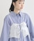 SET2点 ロングシャツ+リボンビスチェ