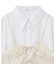 SET2点 ロングシャツ+リボンビスチェ