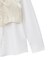 SET2点 ロングシャツ+リボンビスチェ