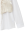 SET2点 ロングシャツ+リボンビスチェ