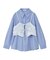 SET2点 ロングシャツ+リボンビスチェ