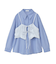 SET2点 ロングシャツ+リボンビスチェ