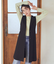 ミドル丈ジレ