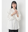 リボンポイントシャツチュニック