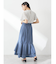 チューリップヘムティアードスカート