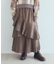 プリーツティアードスカート